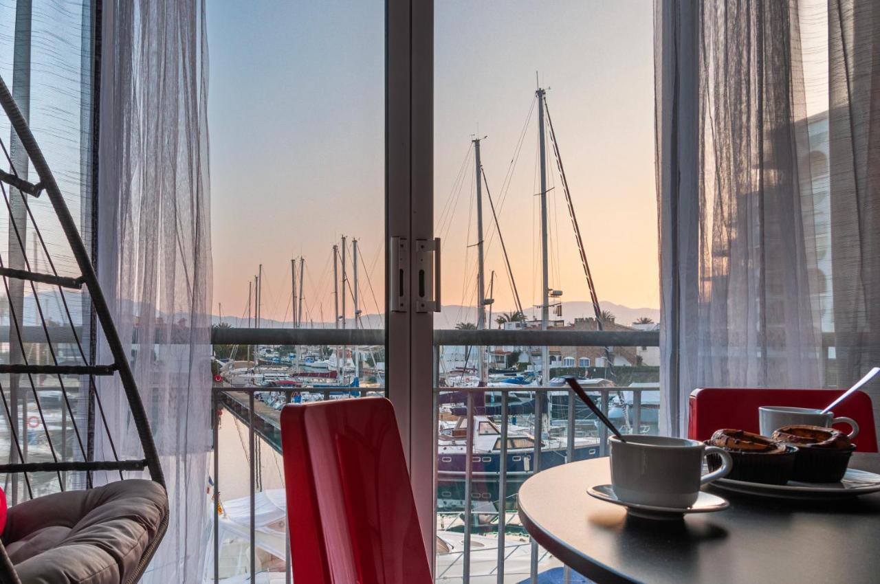 Estudio En 1ª Linea Con Vistas Al Puerto Deportivo By Insidehome Empuriabrava Eksteriør bilde