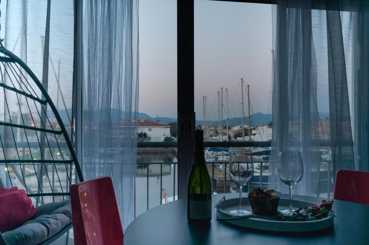 Estudio En 1ª Linea Con Vistas Al Puerto Deportivo By Insidehome Empuriabrava Eksteriør bilde