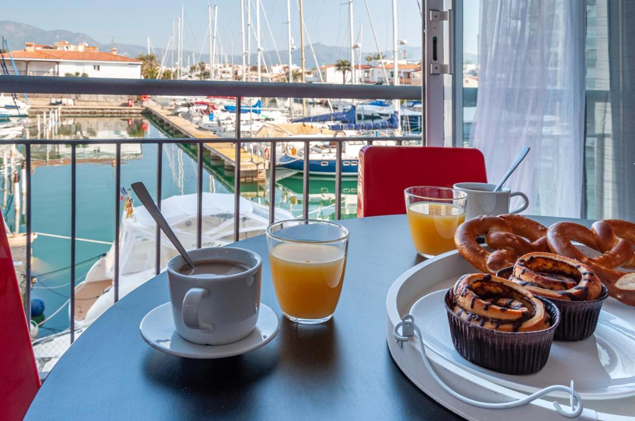 Estudio En 1ª Linea Con Vistas Al Puerto Deportivo By Insidehome Empuriabrava Eksteriør bilde