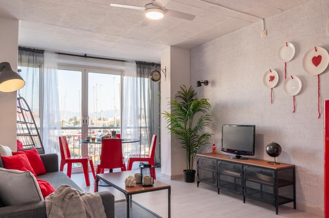 Estudio En 1ª Linea Con Vistas Al Puerto Deportivo By Insidehome Empuriabrava Eksteriør bilde