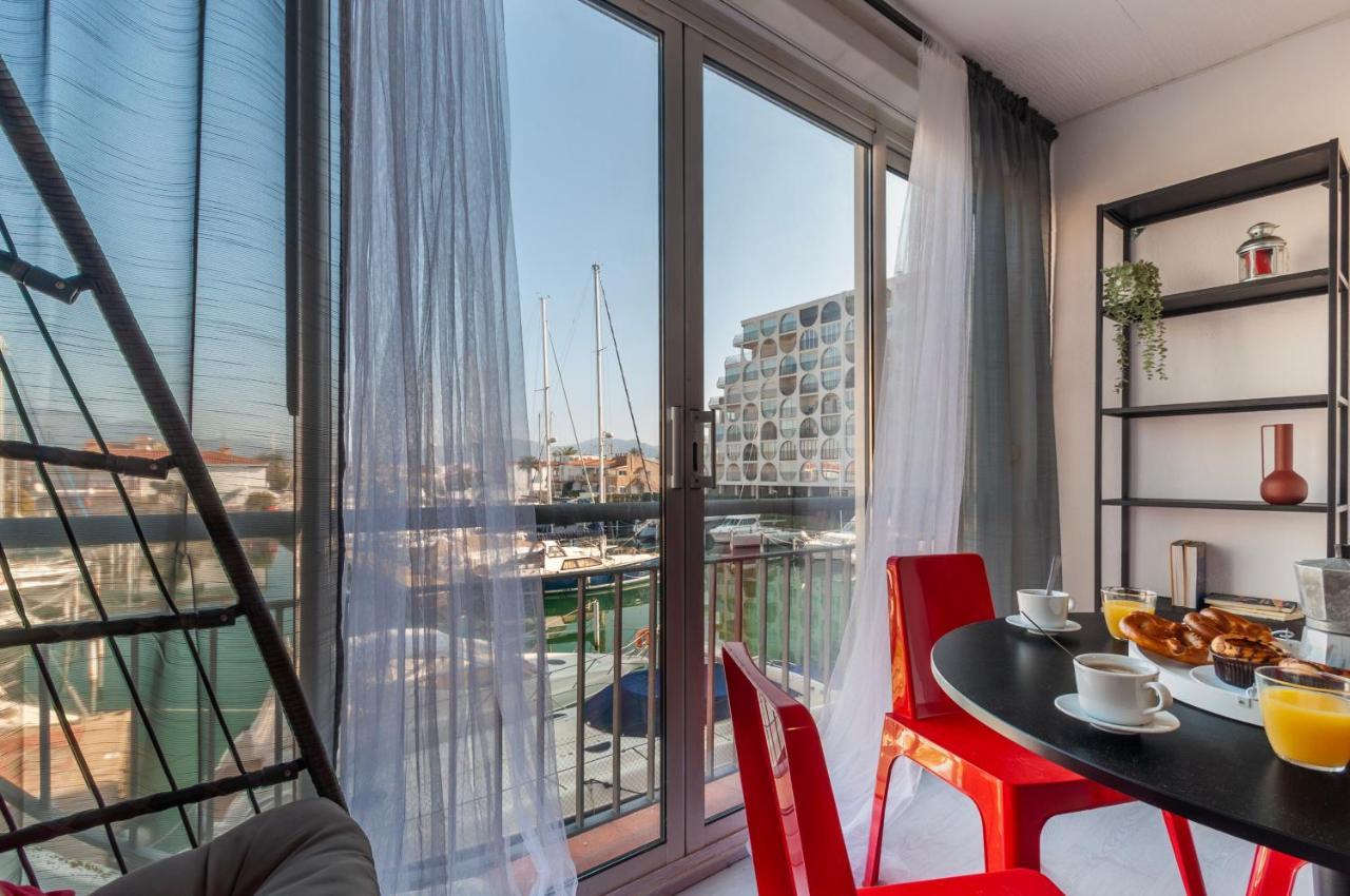 Estudio En 1ª Linea Con Vistas Al Puerto Deportivo By Insidehome Empuriabrava Eksteriør bilde